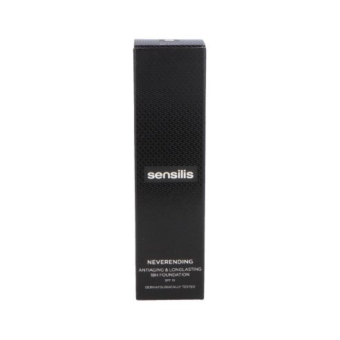 SENSILIS NEVERENDING LARGA DURACION SPF 15 18 H MAQUILLAJE FLUIDO ANTIEDAD 05 GOLD 30 ML