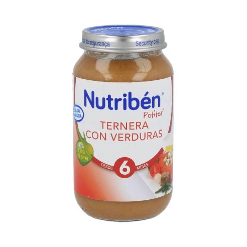 NUTRIBEN  TERNERA CON VERDURAS . 250GR