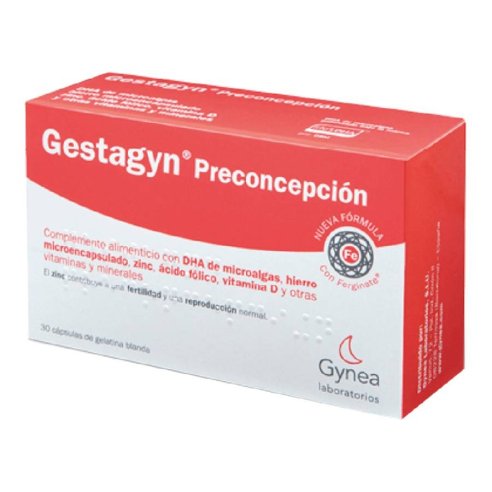 GESTAGYN PRECONCEPCION DHA 30 CAPSULAS