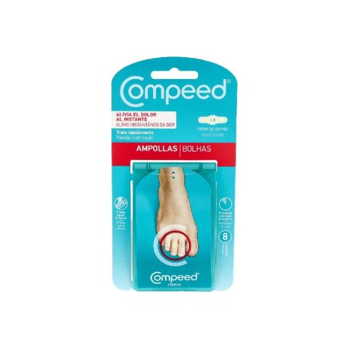 COMPEED AMPOLLAS DEDOS PIES 8 UDS.