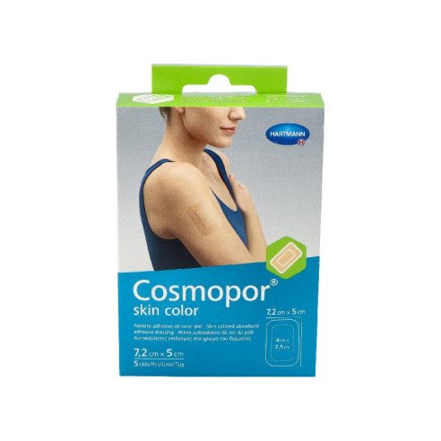 COSMOPOR SKIN APOSITO ESTERIL COLOR 7.2 CM X  5 CM  5 APOSITOS