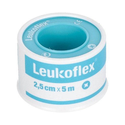 ESPARADRAPO HIPOALERGICO LEUKOFLEX 5 X 2,5 CM 12 U