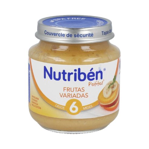 NUTRIBEN BEBE FRUTAS VARIADAS 130 GR.