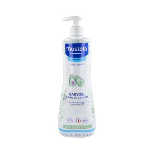 MUSTELA BABYGEL HIPOALERGICA 750 ML