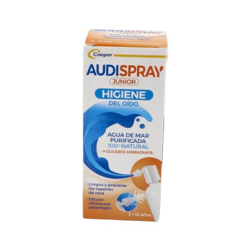 AUDISPRAY JUNIOR LIMPIEZA OIDOS 25ML.