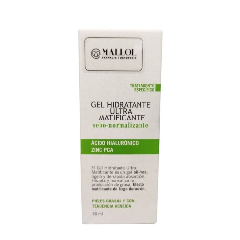 MALLOL GEL HIDRATANTE ULTRA MATIFICANTE 30 ML