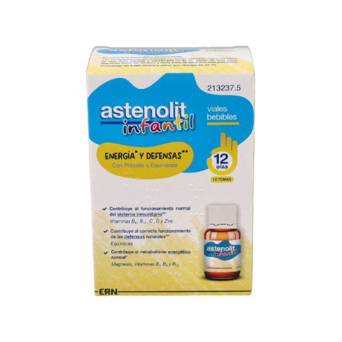 ASTENOLIT INFANTIL  12 VIALES 10 ML