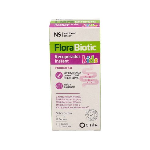 NS FLORABIOTIC KIDS 8 SOBRES