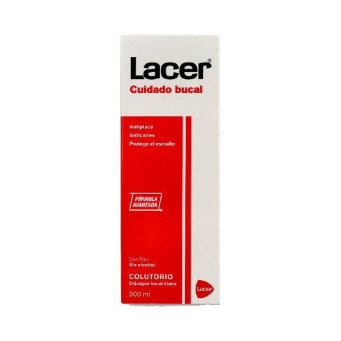 LACER COLUTORIO SIN ALCOHOL 500 ML