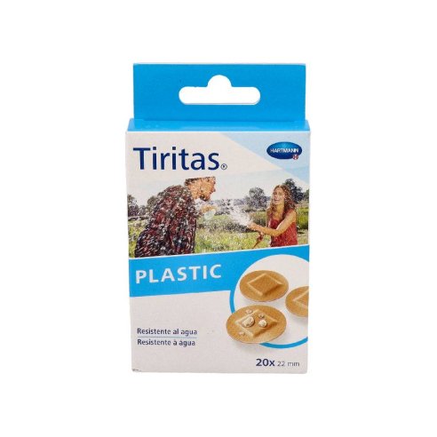 TIRITAS PLASTIC REDONDAS 22 MM. 20 UDS