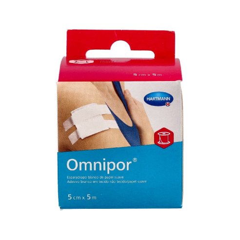 ESPARADRAPO OMNIPOR PAPEL 5MX5CM