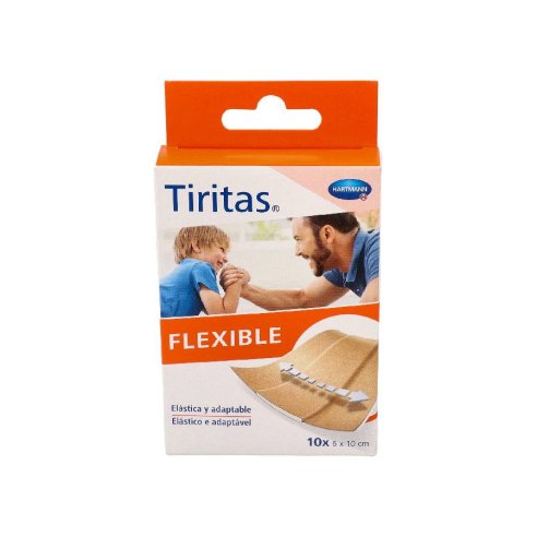TIRITAS ELASTICO 6CMX1M 10 UDS