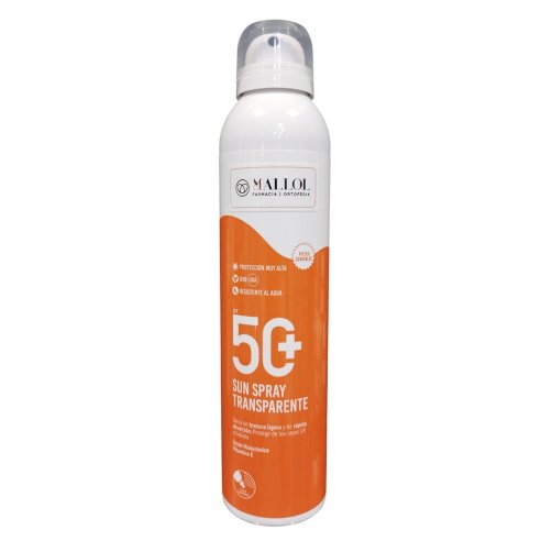 MALLOL SUN SPRAY TRANSP SPF 50 200ML