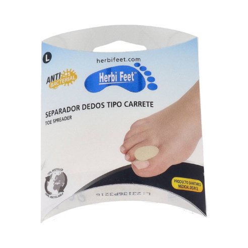SEPARADEDOS HERBI FEET POLIMERO CARRETE T- L 2 U