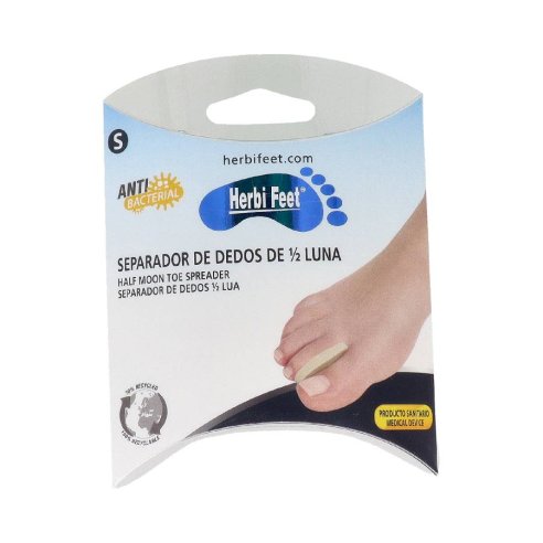 SEPARADEDOS HERBI FEET POLIMERO MEDIA LUNA T- S 2 U