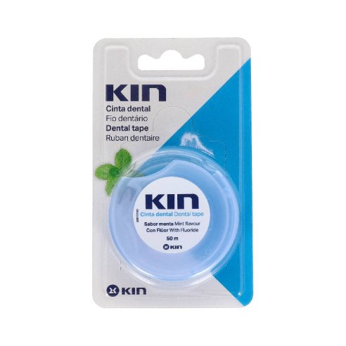 KIN CINTA DENTAL MENTOLADA C/FLUOR 50 M.