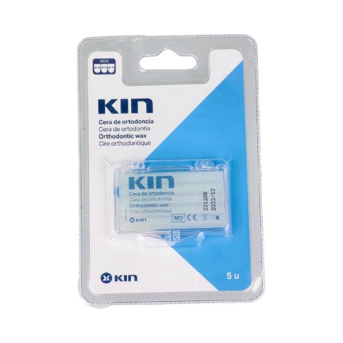 CERA ORTODONCIA PROTECTORA ROZADURA KIN BARRITAS 5 BARRITAS