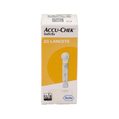 SOFTCLIX II 25 LANCETAS ESTUCHE