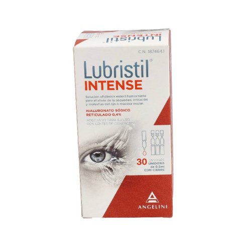 LUBRISTIL INTENSE SOLUCION OFTALMICA  30 ENVASES UNIDOSIS