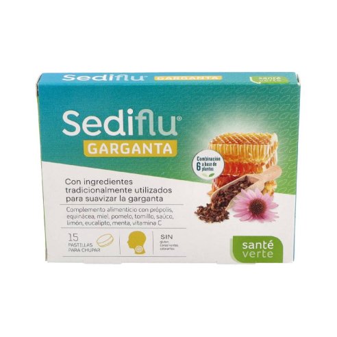 SEDIFLU GARGANTA  15 PASTILLAS