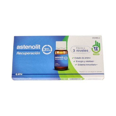 ASTENOLIT RECUPERACION  12 VIALES 10 ML