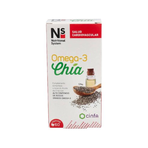 NS OMEGA 3 CHIA  60 CAPS