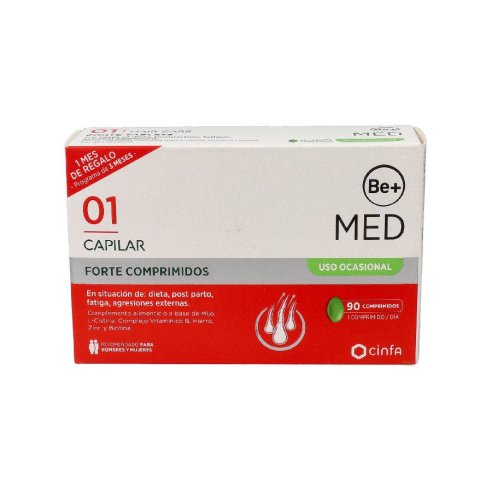 BE CAPILAR USO OCASIONAL FORTE  90 COMP