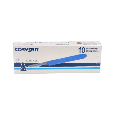 BISTURI CORYSAN ESTERIL N.10 C/100 U