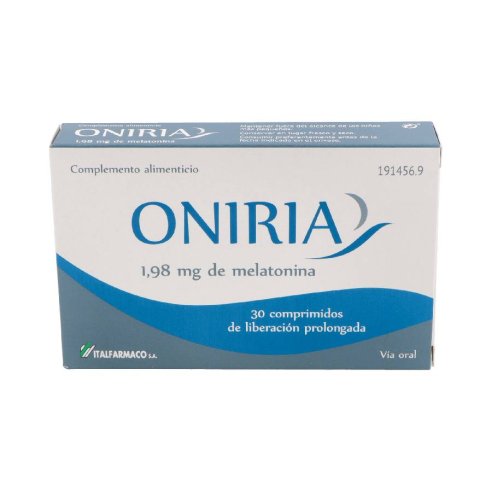 ONIRIA  30 COMPRIMIDOS RECUBIERTOS