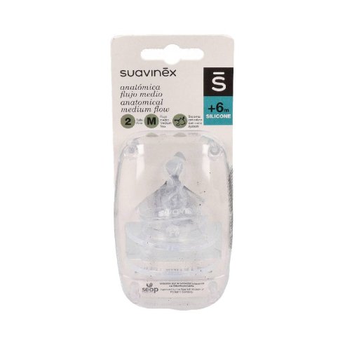 TETINA SILICONA ANATOMICA SUAVINEX T2M 2 U