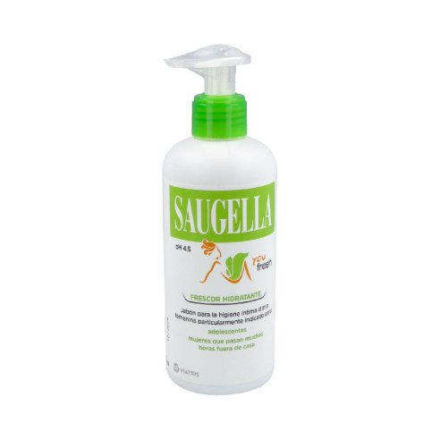 SAUGELLA JABON INTIMO FEMENINO 200 ML.