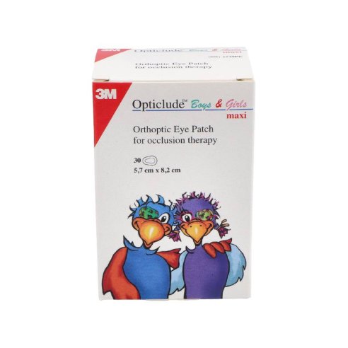 PARCHE OCULAR OPTICLUDE DIBUJOS GDE 30 U