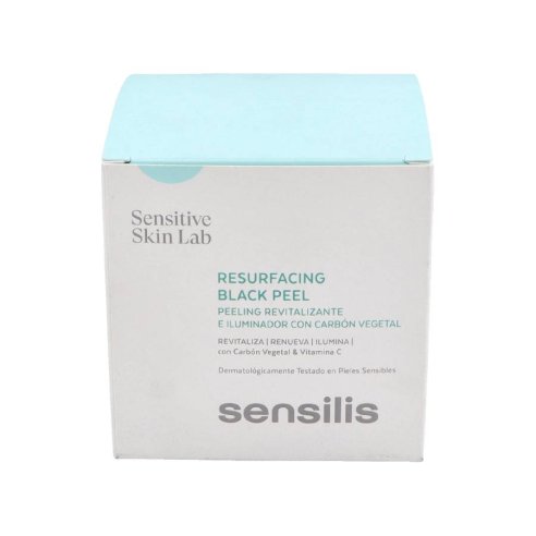 SENSILIS RESURFACING BLACK PEEL PEELING FACIAL  1 ENVASE 50 G