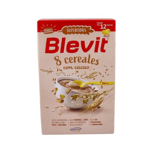 BLEVIT SF 8 CEREALES CON CACAO 500G