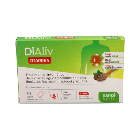 SANTE VERTE DIALIV DIARREA  10 SOBRES