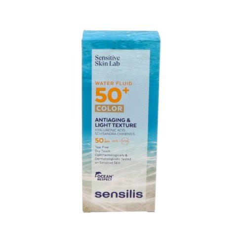 SENSILIS WATER FLUID SPF50 CON COLOR 40ML