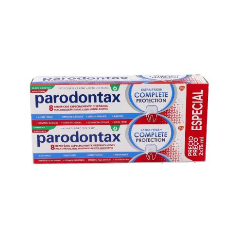 PARODONTAX COMPLETE PROTECTION EXTRA FRESH  2 ENVASES 75 ML