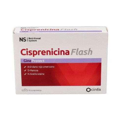 NS CISPRENICINA FLASH  10 COMPRIMIDOS