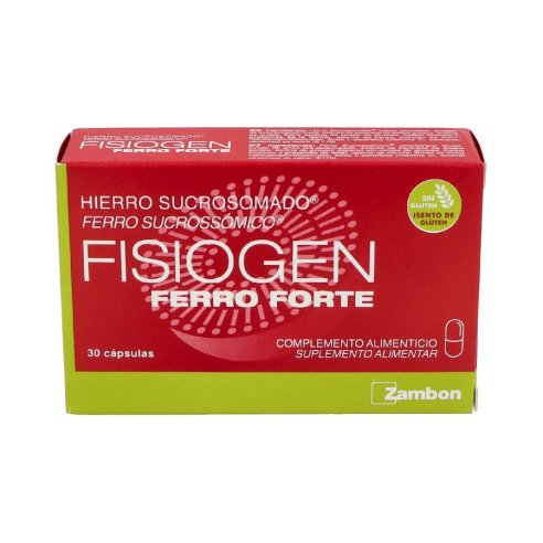 FISIOGEN FERRO FORTE 30 CAPSULAS