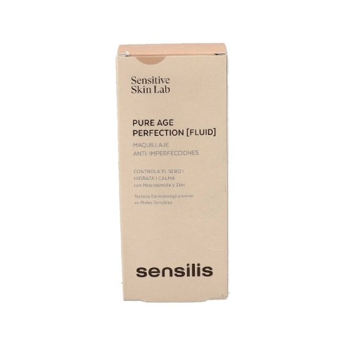 SENSILIS PURE AGE PERFECTION FLUID  1 ENVASE 30 ML COLOR 04 PECHE DORE