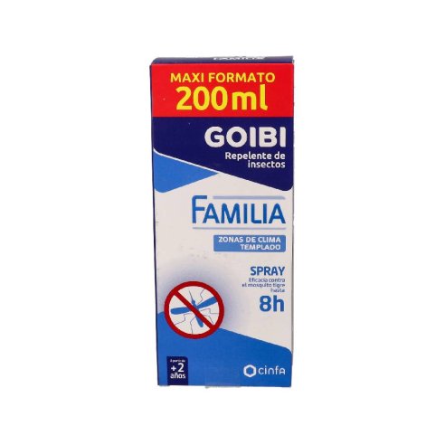 GOIBI FAMILIA REPELENTE DE INSECTOS  1 SPRAY 200 ML