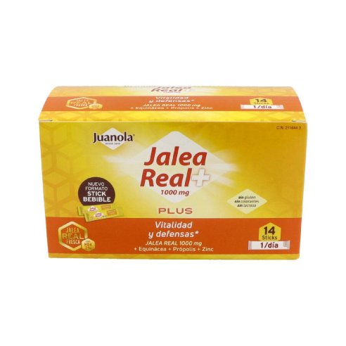 JUANOLA JALEA REAL PLUS  14 SOBRES 10 ML