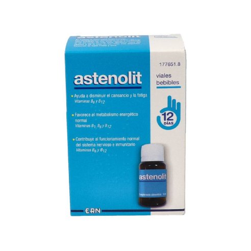 ASTENOLIT VIALES BEBIBLES  12 VIAL