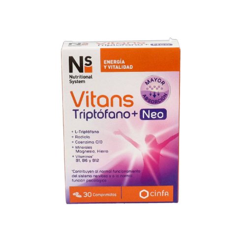 NS VITANS TRIPTOFANO NEO  30 COMPRIMIDOS