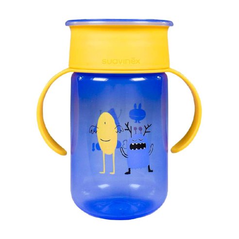 TAZA DE APRENDIZAJE 360º SUAVINEX 18 M 340 ML