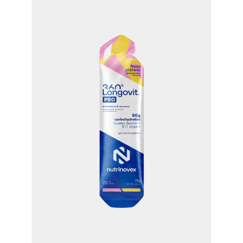 NUTRINOVEX LONGOVIT GEL FRESA-PLATANO 40G