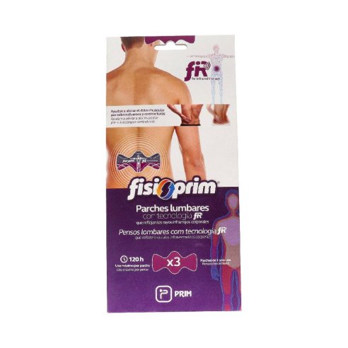 FISIOPRIM PARCHES LUMBARES  3 PARCHES