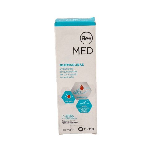 BE QUEMADURAS  1 ENVASE 100 ML