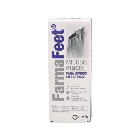 FARMALASTIC FEET MICOSIS TRATAMIENTO HONGOS UÑAS  PINCEL 4 ML