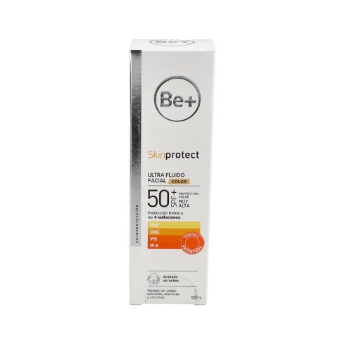 BE SKIN PROTECT ULTRAFLUIDO FACIAL SPF50  COLOR 50 ML